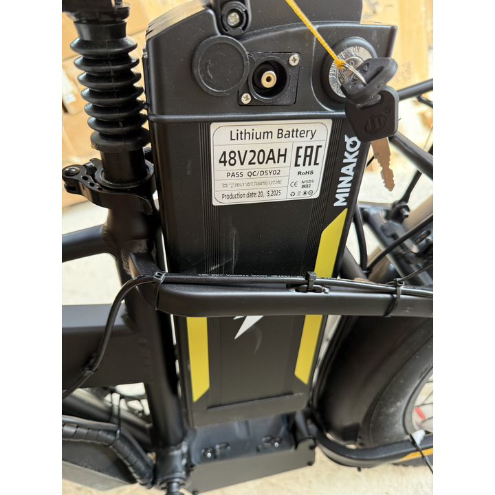 Minako F10 Dual 20ah, Желтый 20ah