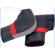 Зимние перчатки светоотражающие "красный"