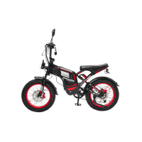 Электровелосипед Minako Apex, красный