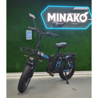 Minako F10 Dual (полный привод), синий 20ah