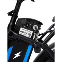 Электровелосипед Minako F10 Lite, синий