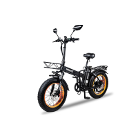 Электровелосипед F10 Оранжевый 13Ah (Уценка)