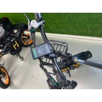 Электровелосипед F10 Желтый 15ah (Уценка)