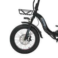 Электровелосипед Minako F11 PRO 20ah, чёрный