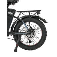 Электровелосипед Minako F11 Dual (полный привод), черный 20ah