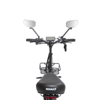 Электровелосипед Minako F11 Dual (полный привод), синий 20ah