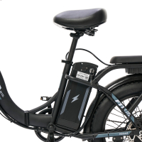 Электровелосипед Minako F11 Lite, чёрный