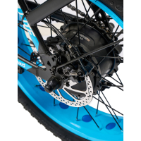 Электровелосипед Minako F11 Lite, синий
