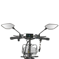 Электровелосипед Minako F11 PRO 20ah, жёлтый