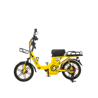 Электровелосипед Minako UNO 30ah LifePo4, Желтый