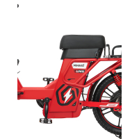 Электровелосипед Minako UNO 21ah 20R Li-ion, красный