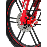 Электровелосипед Minako UNO 21ah 20R Li-ion, красный