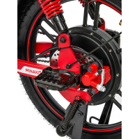 Электровелосипед Minako UNO 21ah 20R Li-ion, красный