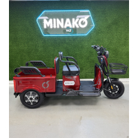 Трицикл Minako Delta (Lead acid), красный