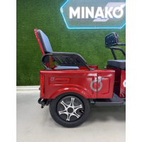 Трицикл Minako Delta (Lead acid), красный