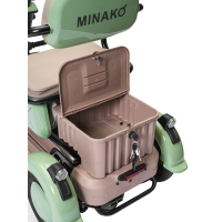 Трицикл Minako Gamma (Li-ion), зелёный