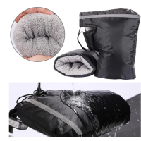 Зимние перчатки  "черный"