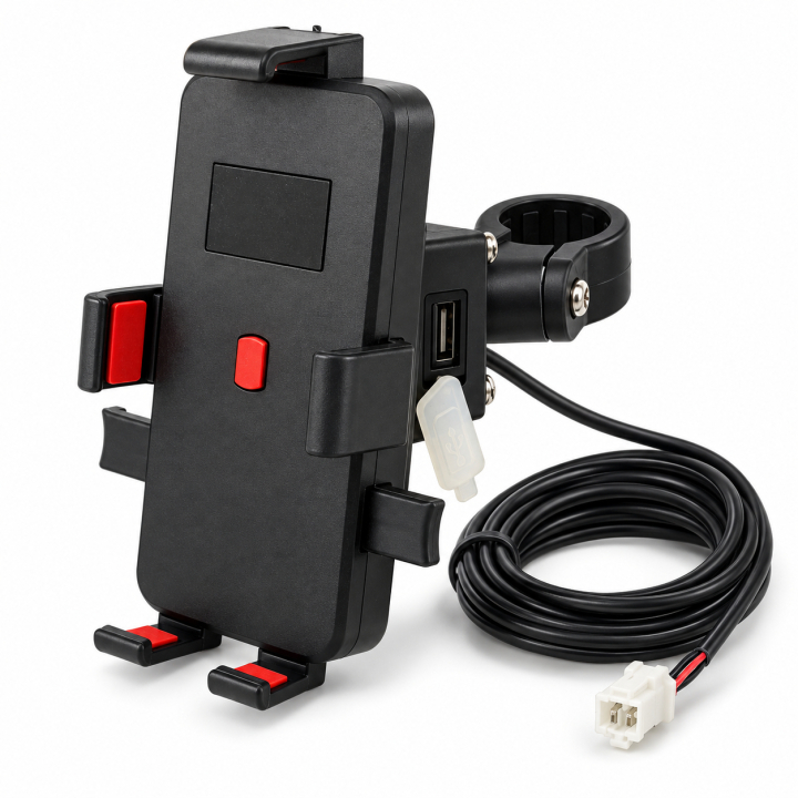 Держатель для телефона с USB