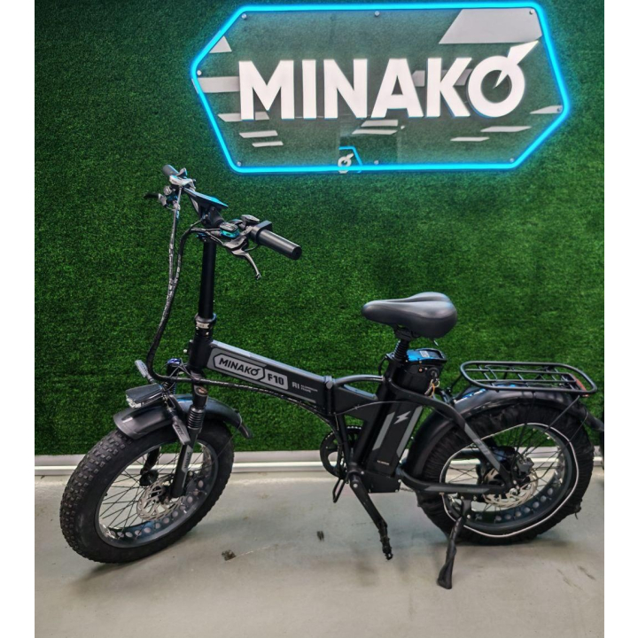 Электровелосипед F10 Серый 15ah (Уценка)