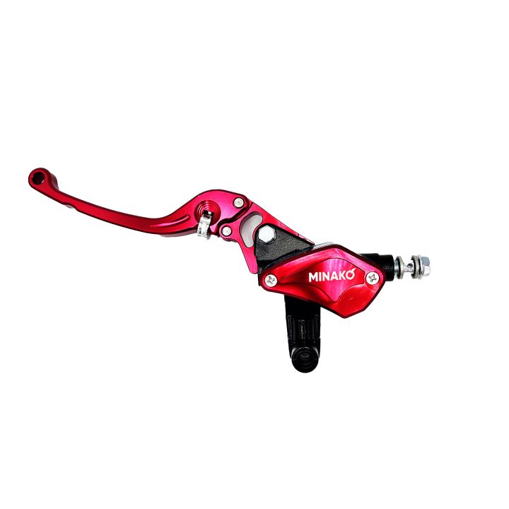 Ручка гидравлического тормоза Левая "Minako Titan" - Красный