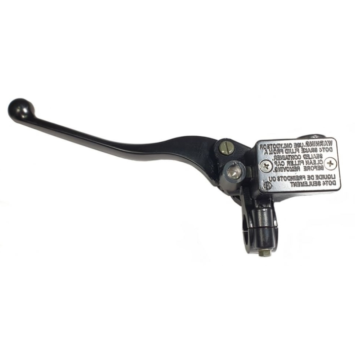 Ручка гидравлического тормоза Левая "Minako V/Monster" Прозрачная