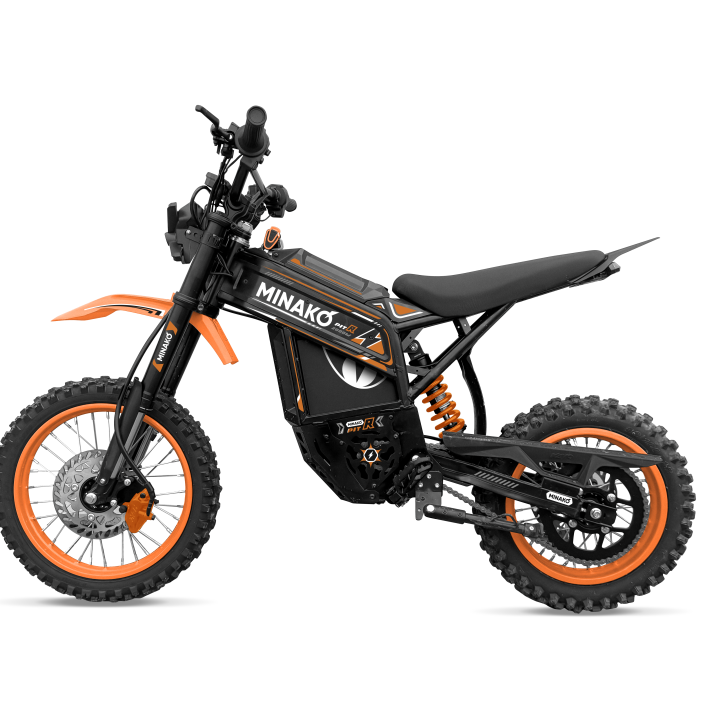 Электропитбайк Minako Pit R, Оранжевый