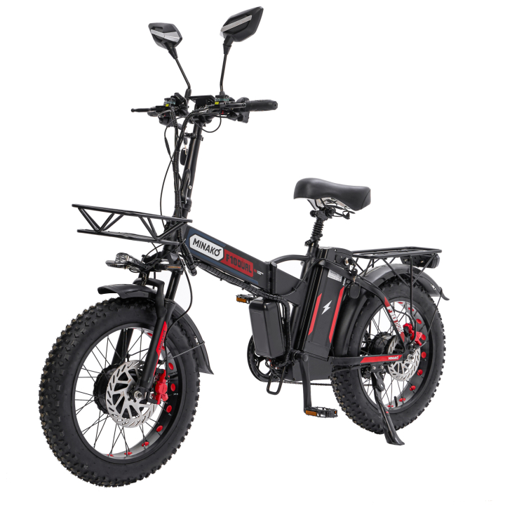 Minako F10 Dual (полный привод), Красный 20ah
