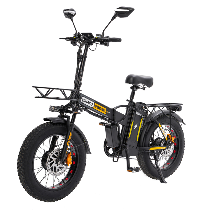 Minako F10 Dual (полный привод), Желтый 20ah