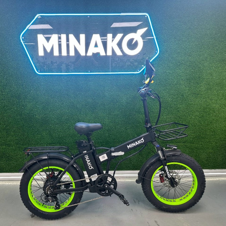 Электровелосипед F10 Салатовый 13ah (Уценка)