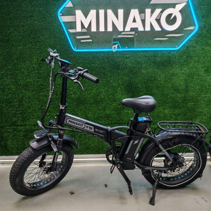 Электровелосипед F10 Серый 15ah (Уценка)