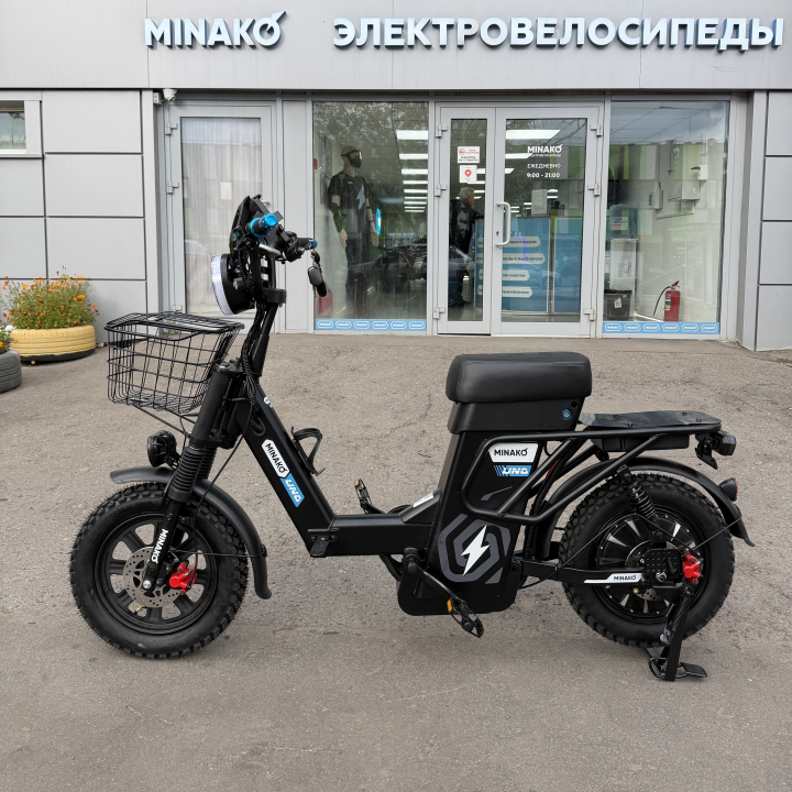 Электровелосипед Minako UNO 16R 30ah LifePo4 черный
