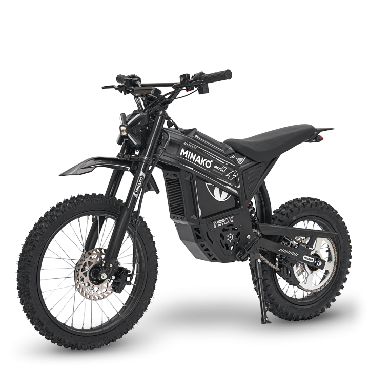 Электропитбайк Minako Pit R, черный