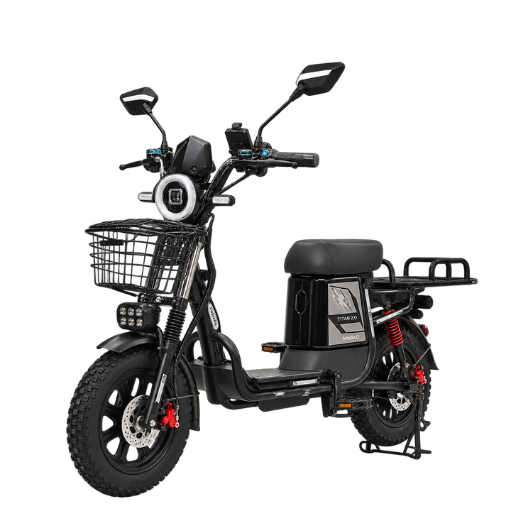 Электровелосипед Minako Titan 2.0, чёрный